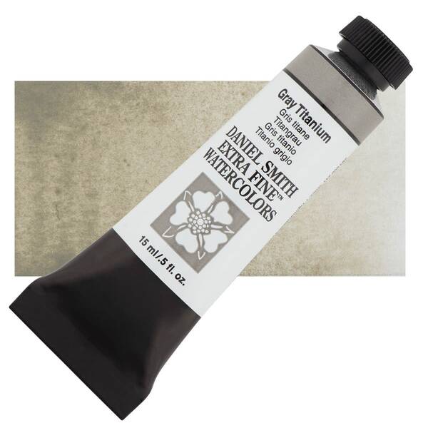 Daniel Smith Extra Fine Tüp Suluboya 15 Ml Seri 1 Gray Titanium - 1