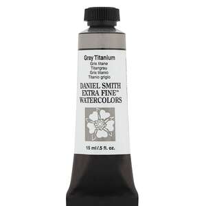 Daniel Smith Extra Fine Tüp Suluboya 15 Ml Seri 1 Gray Titanium - 3