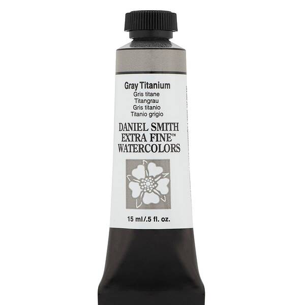 Daniel Smith Extra Fine Tüp Suluboya 15 Ml Seri 1 Gray Titanium - 3
