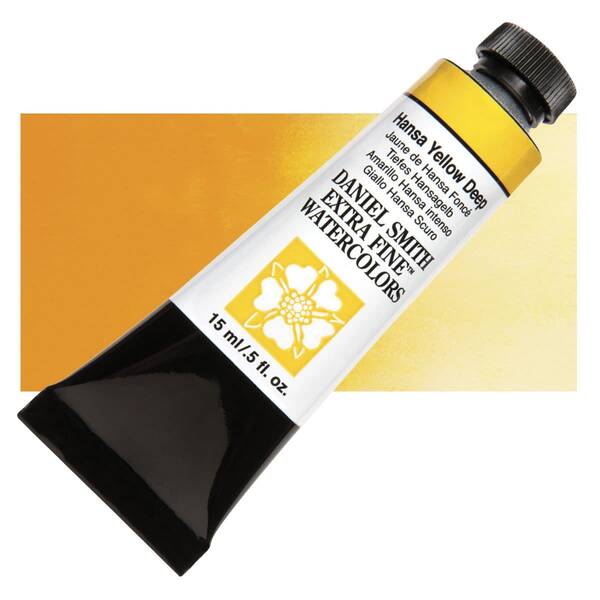 Daniel Smith Extra Fine Tüp Suluboya 15 Ml Seri 1 Hansa Yellow Deep - 1