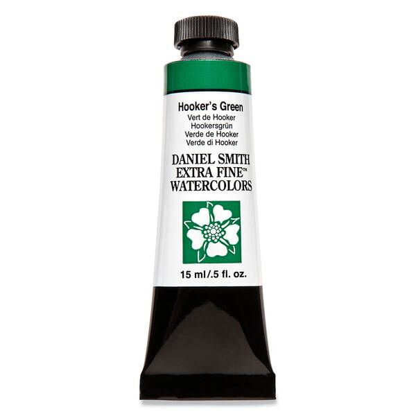 Daniel Smith Extra Fine Tüp Suluboya 15 Ml Seri 1 Hooker's Green - 3