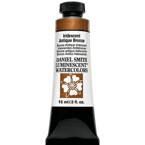 Daniel Smith Extra Fine Tüp Suluboya 15 Ml Seri 1 Iridescent Antique Bronze - 3