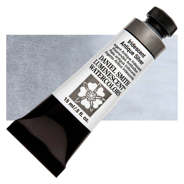 Daniel Smith Extra Fine Tüp Suluboya 15 Ml Seri 1 Iridescent Antique Silver - 1