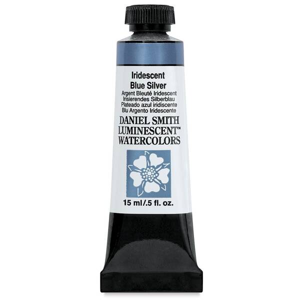Daniel Smith Extra Fine Tüp Suluboya 15 Ml Seri 1 Iridescent Blue Silver - 3