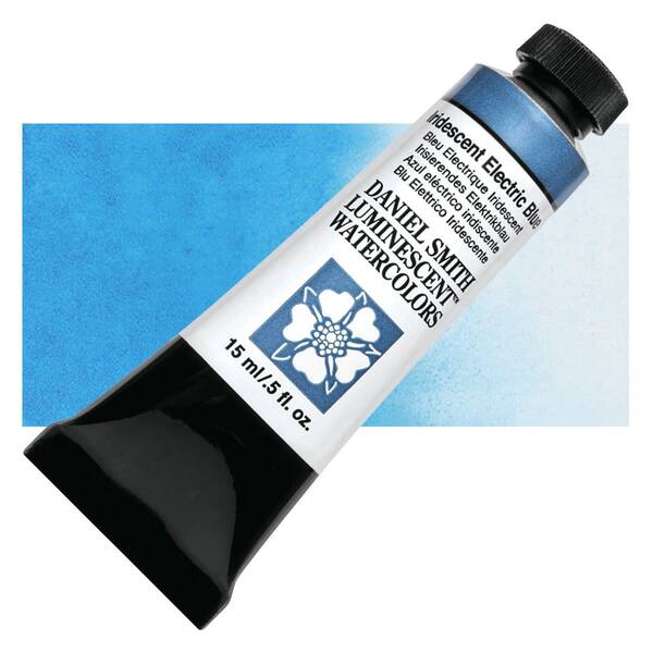Daniel Smith Extra Fine Tüp Suluboya 15 Ml Seri 1 Iridescent Electric Blue - 1