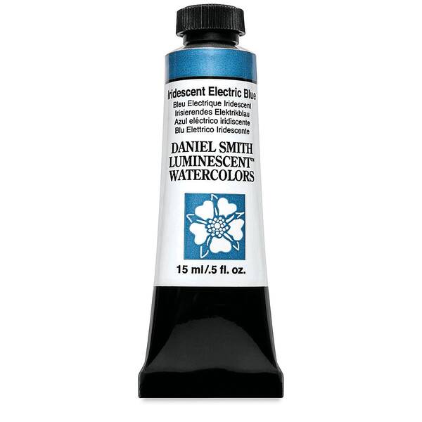 Daniel Smith Extra Fine Tüp Suluboya 15 Ml Seri 1 Iridescent Electric Blue - 3