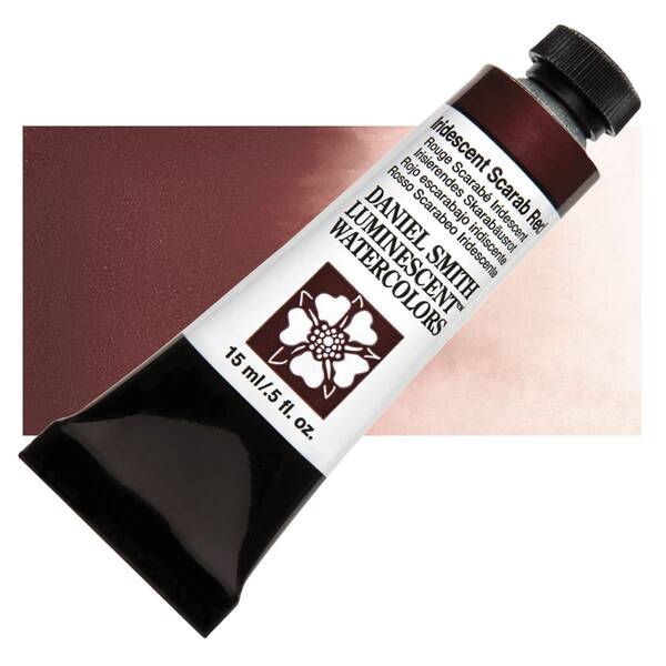 Daniel Smith Extra Fine Tüp Suluboya 15 Ml Seri 1 Iridescent Scarab Red - 1