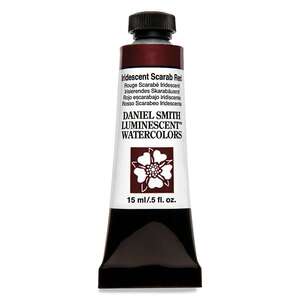 Daniel Smith Extra Fine Tüp Suluboya 15 Ml Seri 1 Iridescent Scarab Red - 3