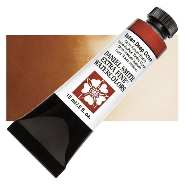 Daniel Smith Extra Fine Tüp Suluboya 15 Ml Seri 1 Italian Deep Ochre - 1