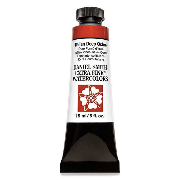 Daniel Smith Extra Fine Tüp Suluboya 15 Ml Seri 1 Italian Deep Ochre - 3