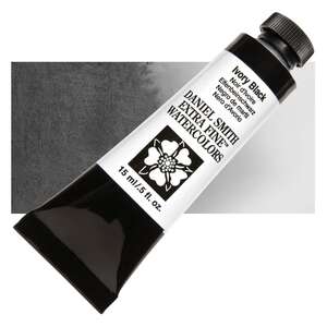 Daniel Smith Extra Fine Tüp Suluboya 15 Ml Seri 1 Ivory Black - 1