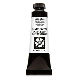 Daniel Smith Extra Fine Tüp Suluboya 15 Ml Seri 1 Lamp Black - 3