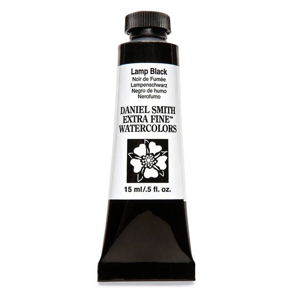 Daniel Smith Extra Fine Tüp Suluboya 15 Ml Seri 1 Lamp Black - 3