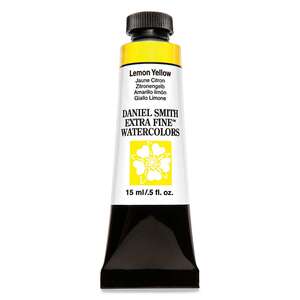 Daniel Smith Extra Fine Tüp Suluboya 15 Ml Seri 1 Lemon Yellow - 3