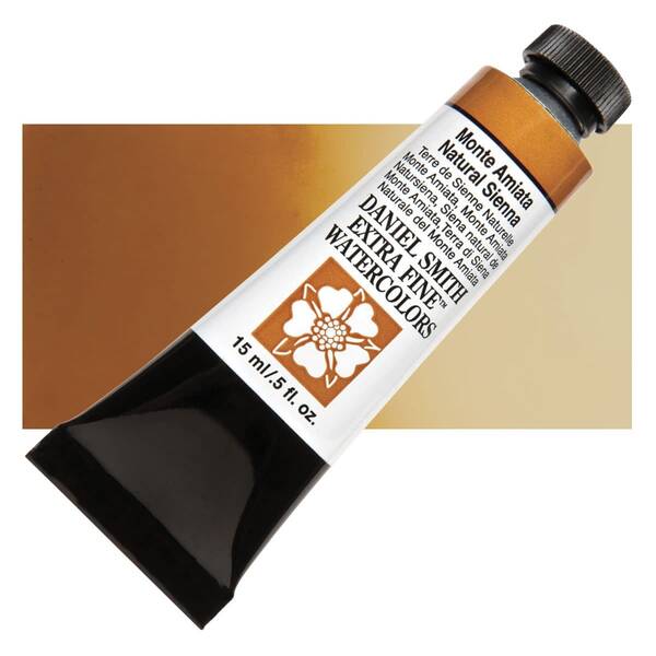 Daniel Smith Extra Fine Tüp Suluboya 15 Ml Seri 1 Monte Amiata Natural Sienna - 1