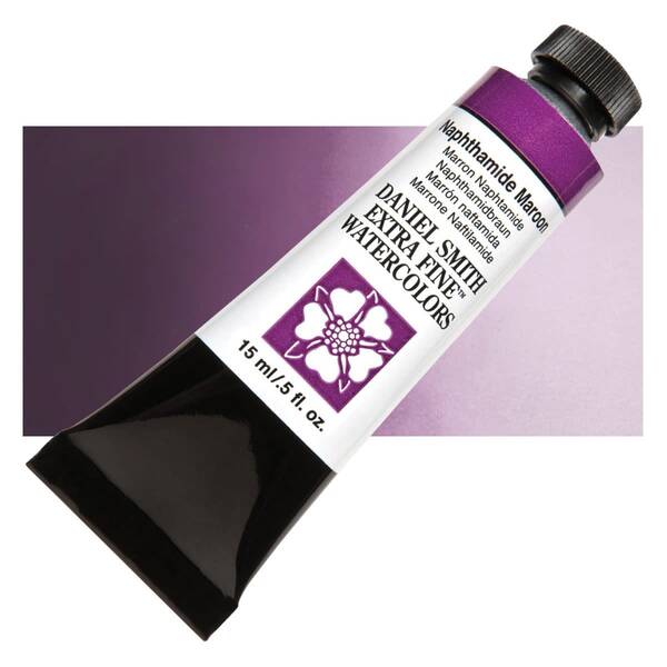 Daniel Smith Extra Fine Tüp Suluboya 15 Ml Seri 1 Napthamide Maroon - 1