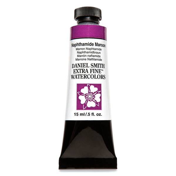 Daniel Smith Extra Fine Tüp Suluboya 15 Ml Seri 1 Napthamide Maroon - 3