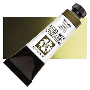Daniel Smith Extra Fine Tüp Suluboya 15 Ml Seri 1 Olive Green - 1