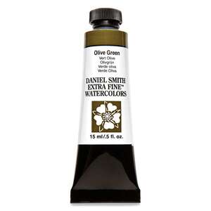 Daniel Smith Extra Fine Tüp Suluboya 15 Ml Seri 1 Olive Green - 3