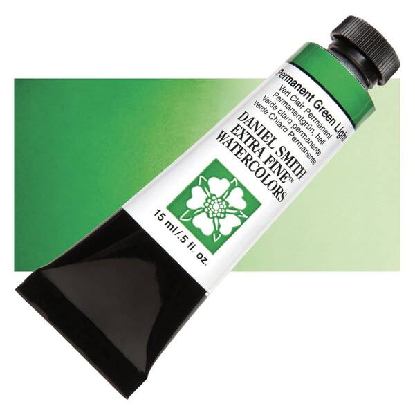 Daniel Smith Extra Fine Tüp Suluboya 15 Ml Seri 1 Permanent Green Light - 1