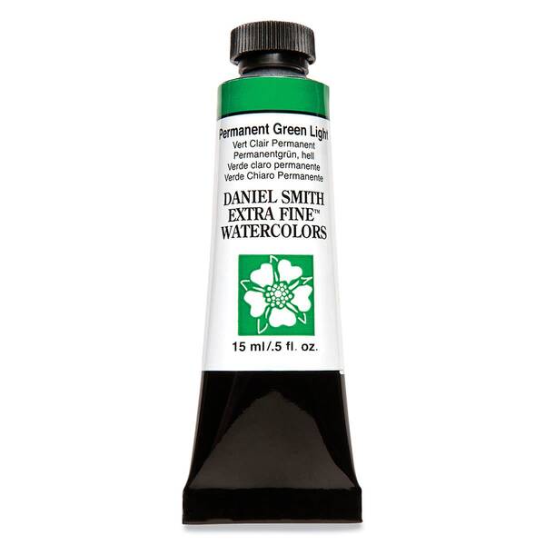 Daniel Smith Extra Fine Tüp Suluboya 15 Ml Seri 1 Permanent Green Light - 3