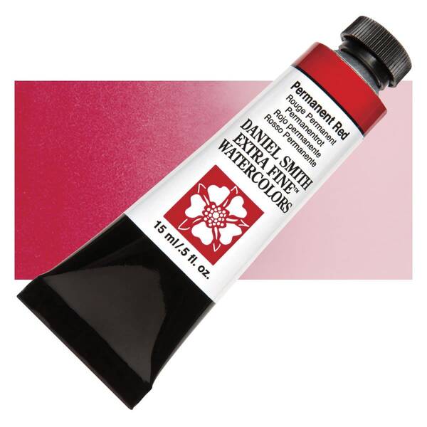 Daniel Smith Extra Fine Tüp Suluboya 15 Ml Seri 1 Permanent Red - 1