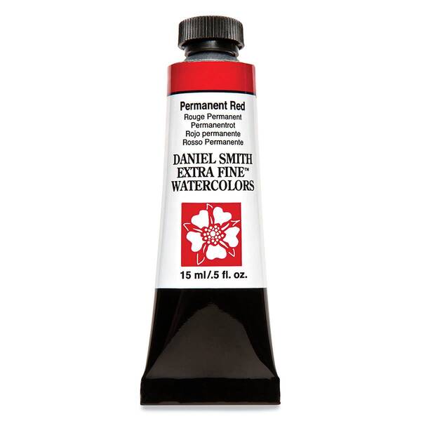 Daniel Smith Extra Fine Tüp Suluboya 15 Ml Seri 1 Permanent Red - 3