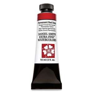 Daniel Smith Extra Fine Tüp Suluboya 15 Ml Seri 1 Permanent Red Deep - 3