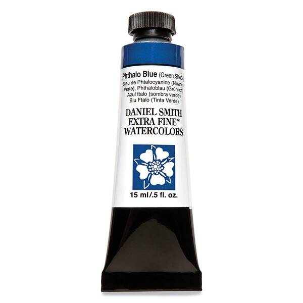 Daniel Smith Extra Fine Tüp Suluboya 15 Ml Seri 1 Phthalo Blue Green Shade - 3