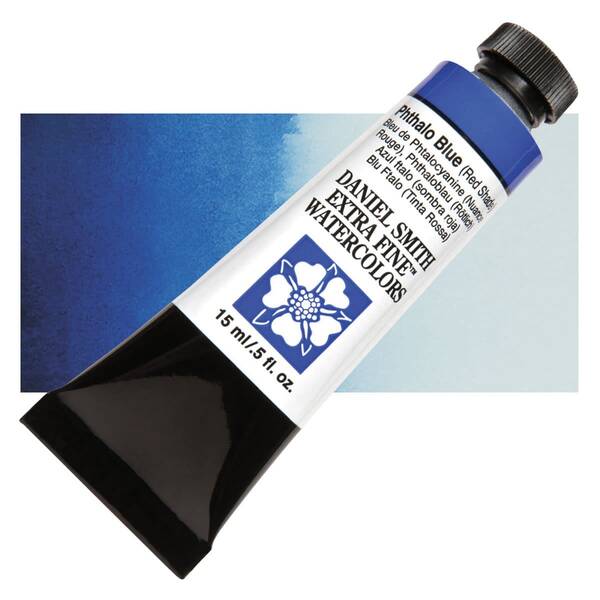 Daniel Smith Extra Fine Tüp Suluboya 15 Ml Seri 1 Phthalo Blue Red Shade - 1