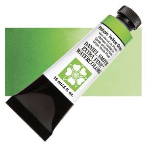Daniel Smith Extra Fine Tüp Suluboya 15 Ml Seri 1 Phthalo Yellow Green - 1