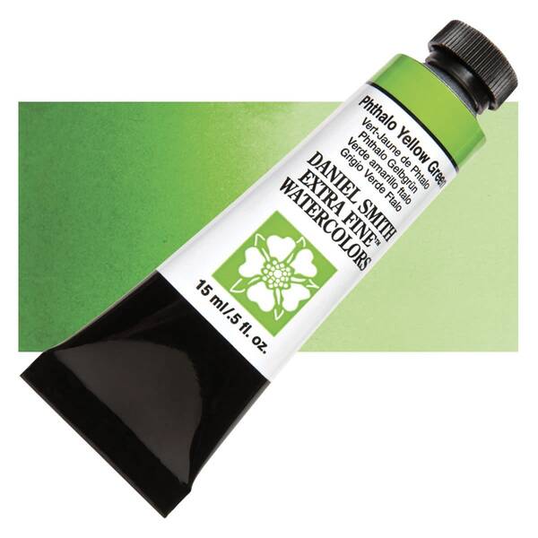 Daniel Smith Extra Fine Tüp Suluboya 15 Ml Seri 1 Phthalo Yellow Green - 1