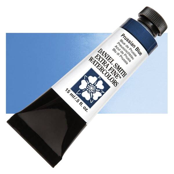Daniel Smith Extra Fine Tüp Suluboya 15 Ml Seri 1 Prussian Blue - 1