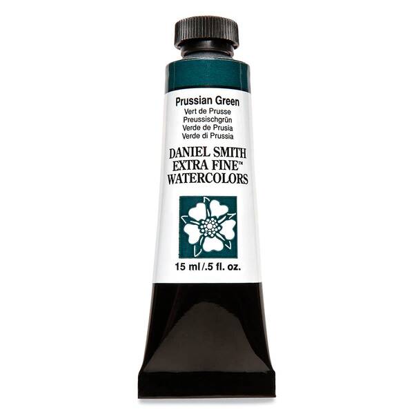 Daniel Smith Extra Fine Tüp Suluboya 15 Ml Seri 1 Prussian Green - 3