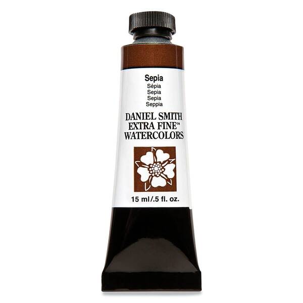 Daniel Smith Extra Fine Tüp Suluboya 15 Ml Seri 1 Sepia - 3