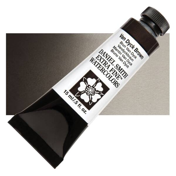 Daniel Smith Extra Fine Tüp Suluboya 15 Ml Seri 1 Van Dyck Brown - 1