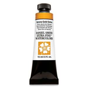Daniel Smith Extra Fine Tüp Suluboya 15 Ml Seri 1 Verona Gold Ochre - 3