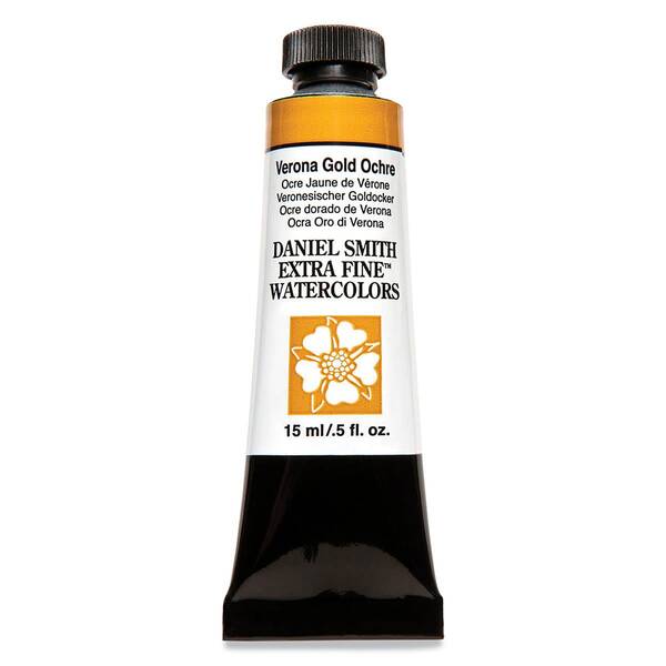 Daniel Smith Extra Fine Tüp Suluboya 15 Ml Seri 1 Verona Gold Ochre - 3