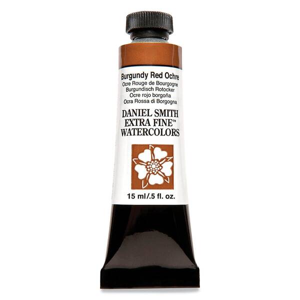Daniel Smith Extra Fine Tüp Suluboya 15 Ml Seri 2 Burgundy Red Ochre - 3