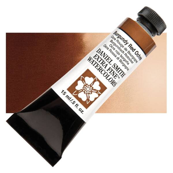 Daniel Smith Extra Fine Tüp Suluboya 15 Ml Seri 2 Burgundy Red Ochre - 1