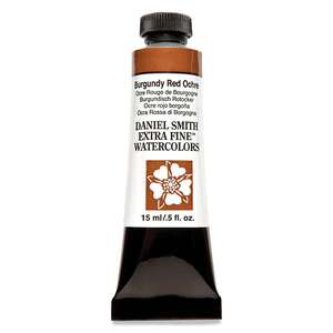 Daniel Smith Extra Fine Tüp Suluboya 15 Ml Seri 2 Burgundy Red Ochre - 3