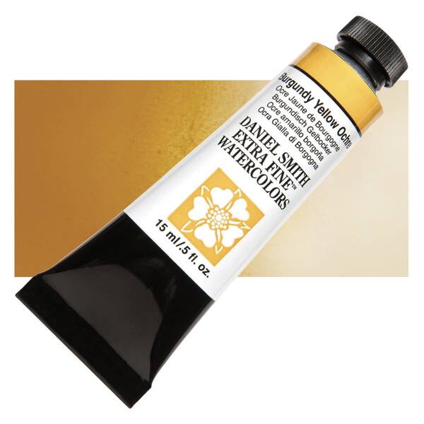 Daniel Smith Extra Fine Tüp Suluboya 15 Ml Seri 2 Burgundy Yellow Ochre - 1