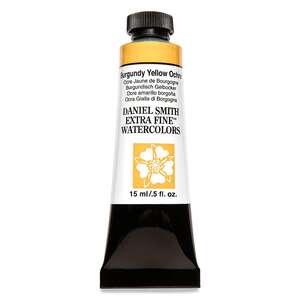 Daniel Smith Extra Fine Tüp Suluboya 15 Ml Seri 2 Burgundy Yellow Ochre - 3