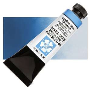 Daniel Smith Extra Fine Tüp Suluboya 15 Ml Seri 2 Cerulean Blue Chromium - 1