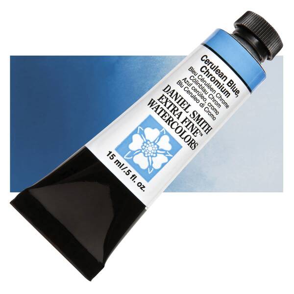 Daniel Smith Extra Fine Tüp Suluboya 15 Ml Seri 2 Cerulean Blue Chromium - 1