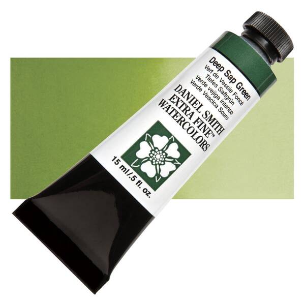 Daniel Smith Extra Fine Tüp Suluboya 15 Ml Seri 2 Deep Sap Green - 1