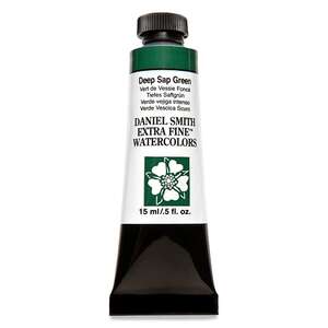 Daniel Smith Extra Fine Tüp Suluboya 15 Ml Seri 2 Deep Sap Green - 3