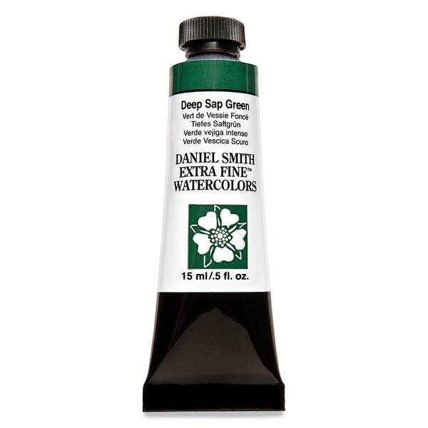 Daniel Smith Extra Fine Tüp Suluboya 15 Ml Seri 2 Deep Sap Green - 3