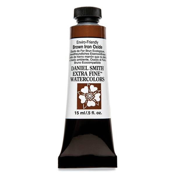 Daniel Smith Extra Fine Tüp Suluboya 15 Ml Seri 2 Enviro-Friendly Brown Iron Oxide - 3