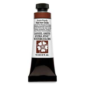 Daniel Smith Extra Fine Tüp Suluboya 15 Ml Seri 2 Enviro-Friendly Red Iron Oxide - 3